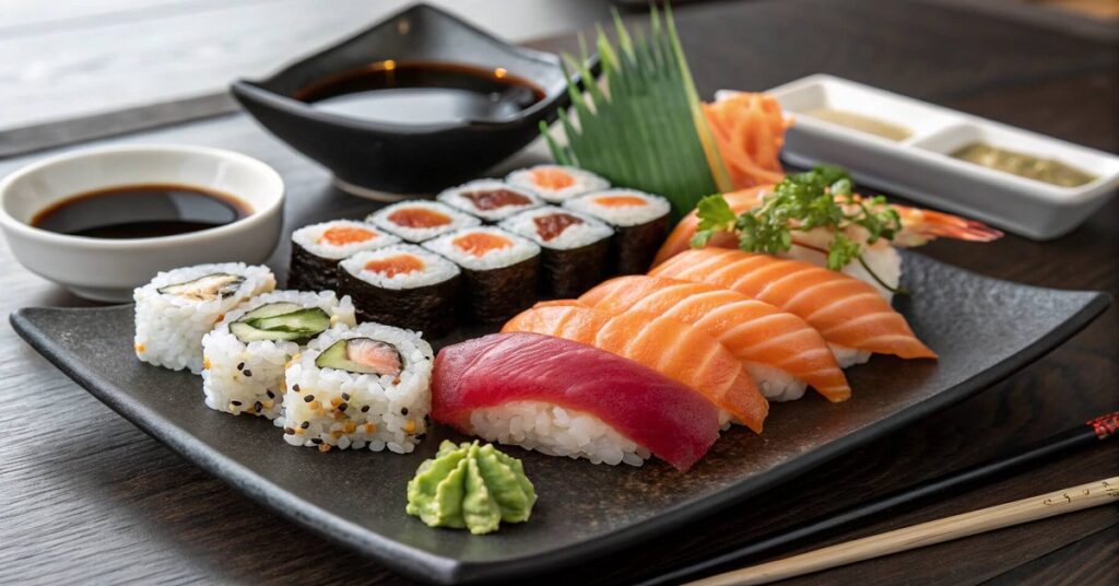 Assorted sushi in Tokyo, highlighting one of the best places for food lovers around the world.