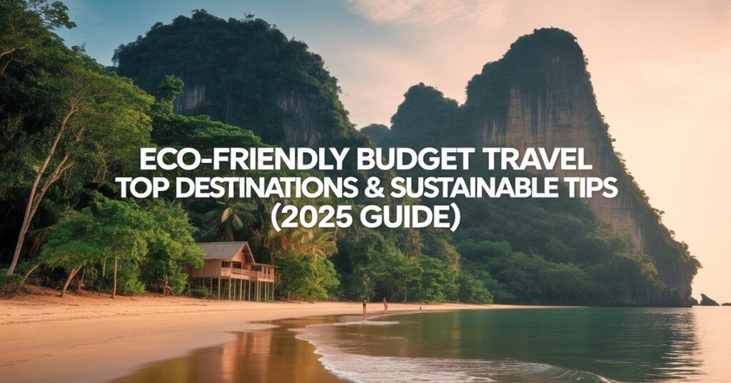 Eco-Friendly Budget Travel: Discover top green destinations, budget-friendly sustainable tips & authentic experiences for 2025 adventures. Plan today