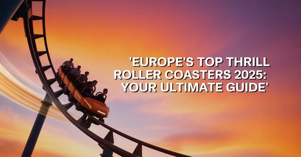 Explore Europe’s Top Thrill Roller Coasters 2025: heart‑stopping drops, insane G‑forces, and the ultimate ride guide for adrenaline seekers.